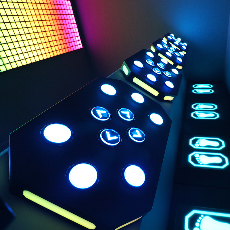 Backlit Game Control Panel Activate game control - Active game led floor